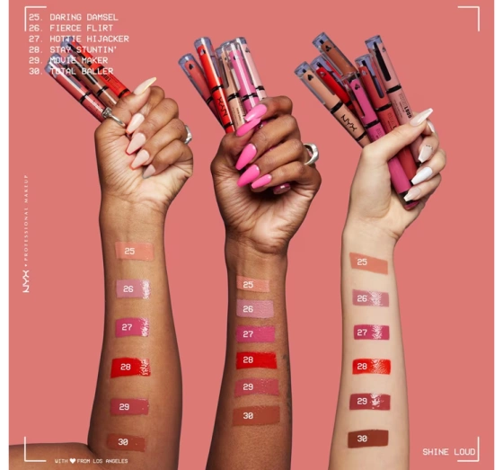 NYX Professional Makeup Shine Loud płynna pomadka do ust 28 Stay Stunin 6,8 ml