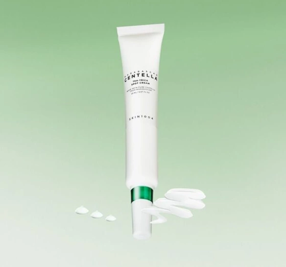 SKIN1004 Madagascar Centella Tea-Trica Spot Cream punktowy krem do twarzy przeciw niedoskonałościom 20 ml