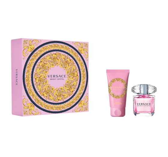 Versace Bright Crystal woda toaletowa spray 30 ml balsam do ciała 50 ml