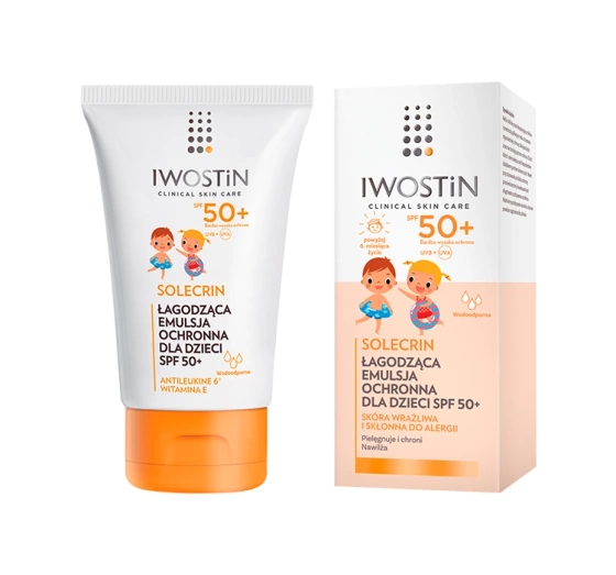Iwostin Solecrin emulsja ochronna dla dzieci SPF50 100 ml