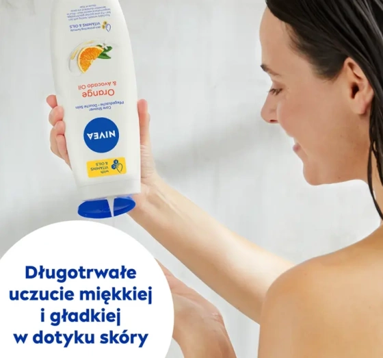 NIVEA Orange&Avocado Oil pielęgnujący żel pod prysznic 500 ml