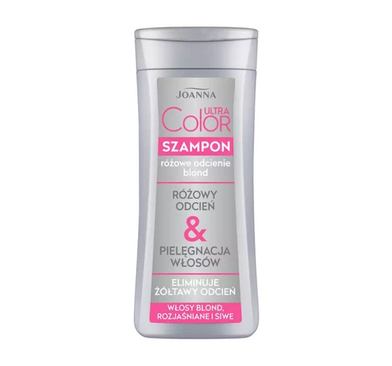 Joanna Ultra Color szampon do włosów różowe odcienie blond 200ml