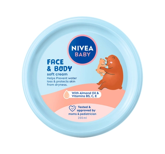 NIVEA BABY krem pielęgnacyjny do twarzy i ciała 200 ml