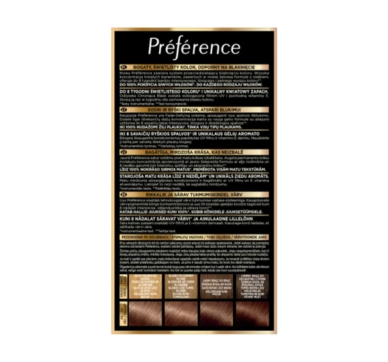 L’Oréal Paris Préférence farba do włosów 6.0 Ciemny Blond