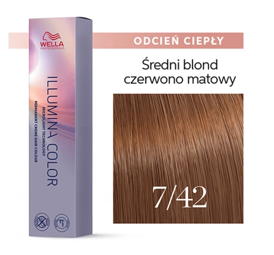 Wella Professionals Illumina Color krem koloryzujący 7/42 60ml