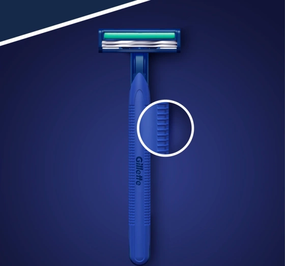Gillette Blue II Plus jednorazowe maszynki do golenia dla mężczyzn 2szt