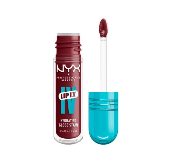 NYX Professional Makeup Lip IV Hydrating Gloss Serum błyszczyk do ust 08 Drippin' In Rose 5 ml