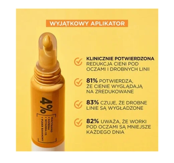 Garnier Vitamin C rozświetlający krem pod oczy 15 ml