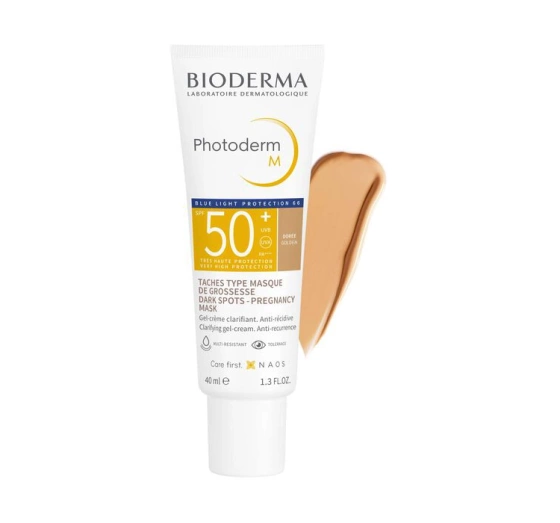 Bioderma Photoderm M ochronny krem wyrównujący koloryt SPF50 Golden 40 ml