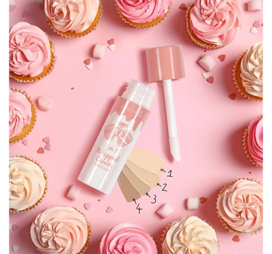 Lovely Whipped Cream Foncealer 2in1 podkład i korektor 04 Beige 17 g