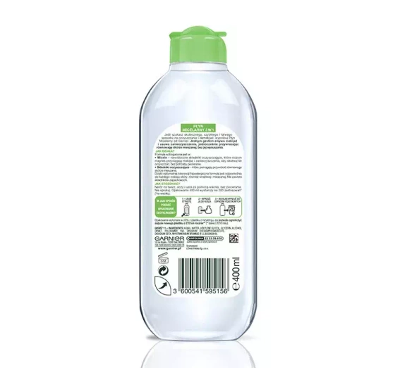 Garnier płyn micelarny 3w1 skóra normalna 400 ml