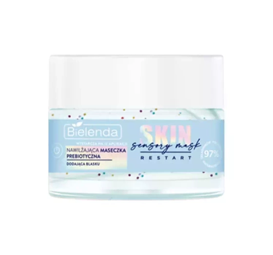 Bielenda Skin Restart Sensory Mask nawilżająca maseczka prebiotyczna dodająca blasku 50 ml