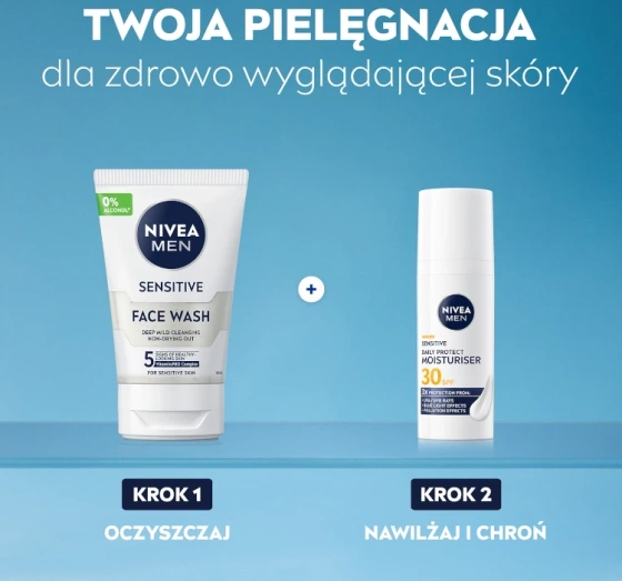 NIVEA MEN Sensitive ochronny krem do twarzy SPF30 50 ml
