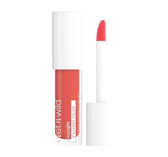 Wet n Wild Megaglo kremowa pomadka w płynie do ust i policzków Coral Dream 6,5ml