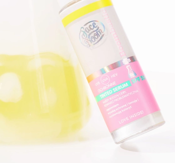 Face Boom Boombastic Lab ochronne serum do twarzy tinted SPF50 30 ml