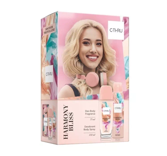 C-Thru Harmony Bliss zapachowy spray z atomizerem 75 ml dezodorant spray 150 ml