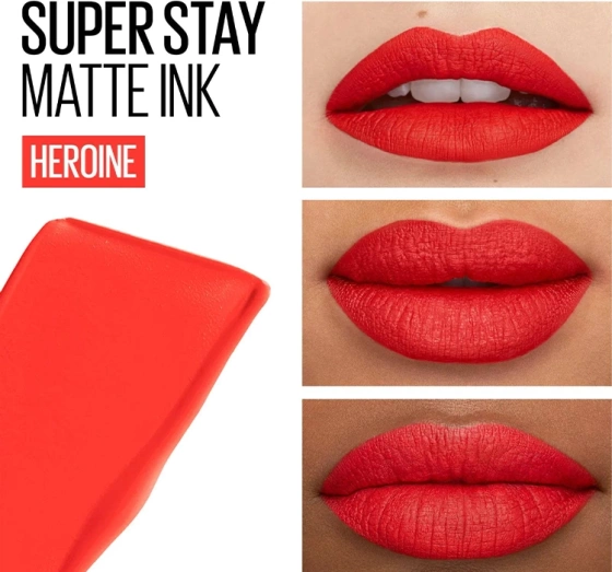 Maybelline Matte Ink matowa pomadka do ust w płynie 25 Heroine 5 ml