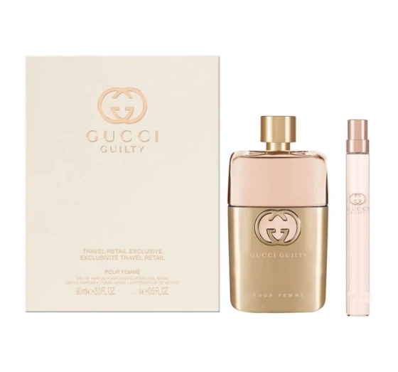 Gucci Guilty Pour Femme woda perfumowana spray 90 ml 10 ml