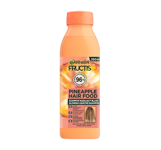Garnier Fructis Hair Food Pineapple szampon do włosów długich i matowych 350 ml