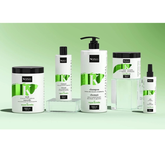 Vis Plantis Professional maska do włosów po keratynowym prostowaniu 400ml
