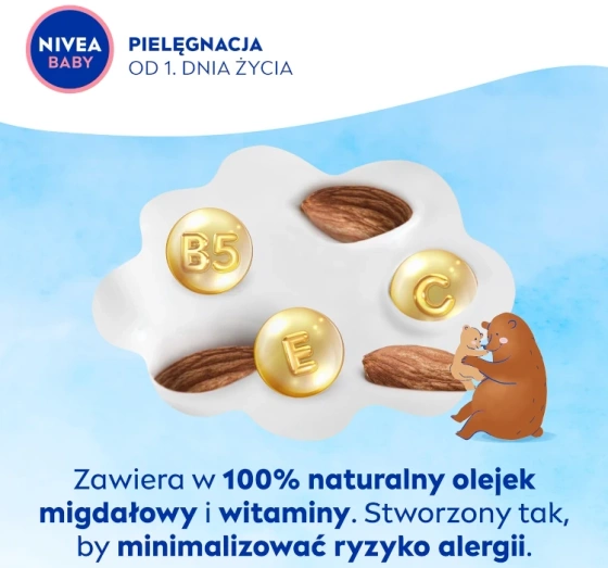NIVEA BABY krem pielęgnacyjny do twarzy i ciała 100 ml