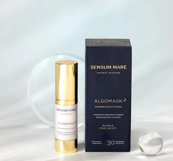 Sensum Mare Algomask intensywnie odżywcza i bogata maska pod oczy w kremie 15 ml