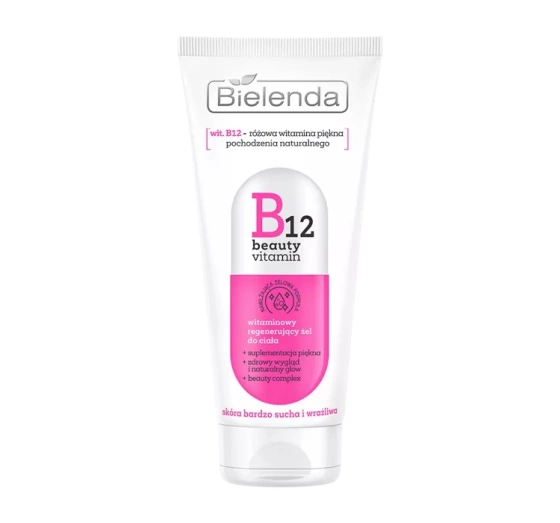 Bielenda B12 Beauty Vitamin witaminowy regenerujący żel do ciała 200 ml