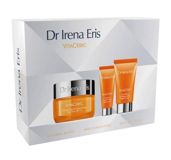 Dr Irena Eris Vitaceric zestaw krem na dzień 50 ml krem na noc 30 ml serum 11 ml