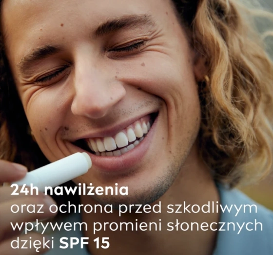 NIVEA MEN pielęgnująca pomadka do ust SPF15 Active 4,8 ml