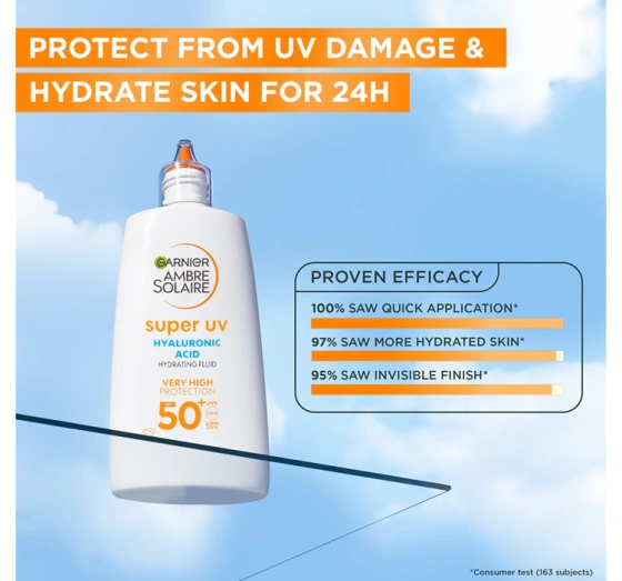 Garnier Ambre Solaire anti-dark spots Super UV fluid do twarzy przeciw przebarwieniom SPF50 40 ml