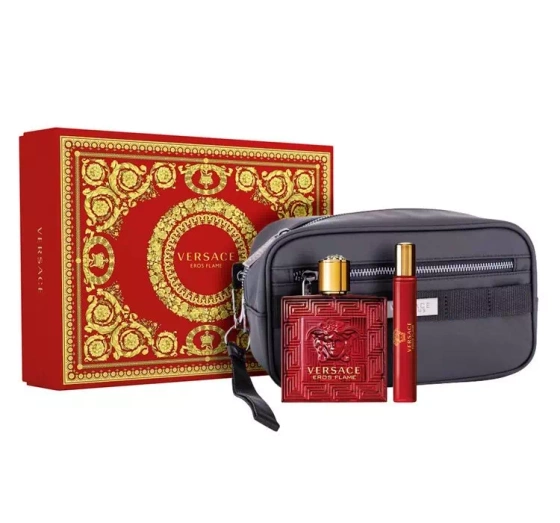 Versace Eros Flame woda perfumowana 100 ml 10 ml kosmetyczka