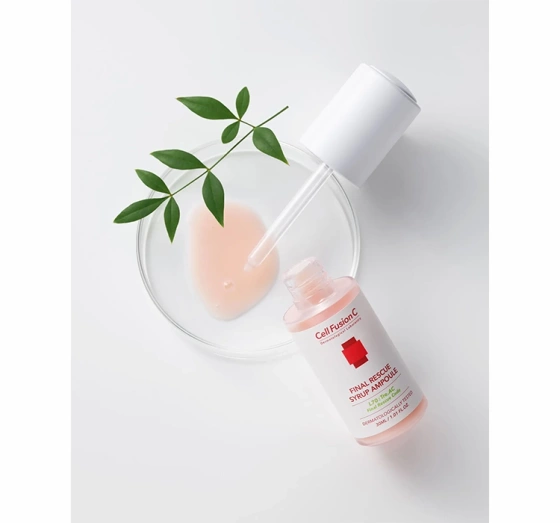 Cell Fusion C Final Rescue Syrup Ampoule serum łagodzące podrażnienia do skóry tłustej i problematycznej 30 ml