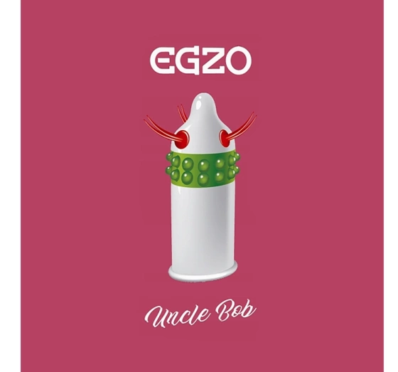 Egzo stymulująca prezerwatywa z wypustkami Uncle Bob Medium 1 sztuka