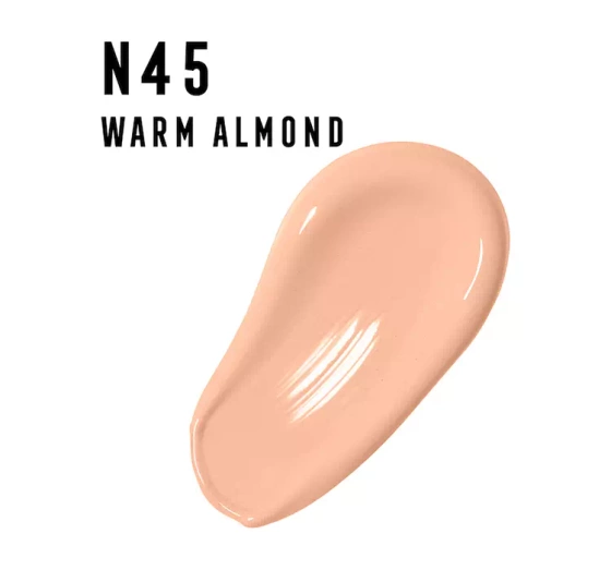 Max Factor Facefinity All Day Flawless 3 in1 wegański podkład N45 Warm Almond 30 ml