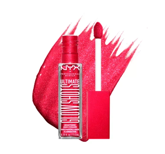 NYX Professional Makeup Glow Shots błyszczący cień do powiek 19 Strawberry Stacked 7,5 ml
