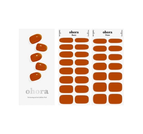 Ohora lakier hybrydowy w naklejce Tint Copper