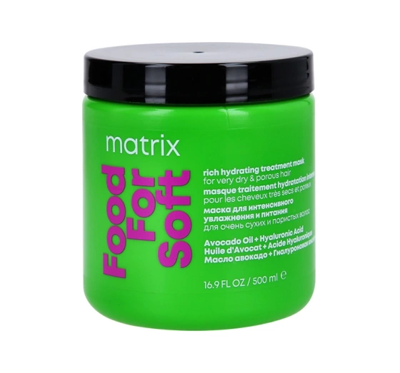 Matrix Food For Soft nawilżająca maska do włosów 500ml
