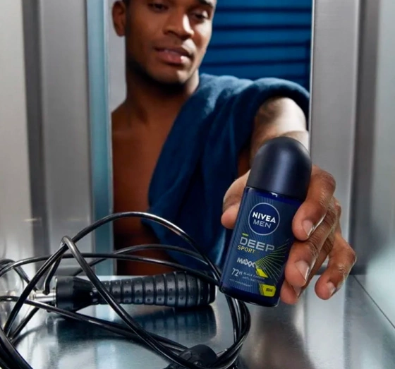 NIVEA MEN Deep Sport antyperspirant roll-on dla mężczyzn 50 ml