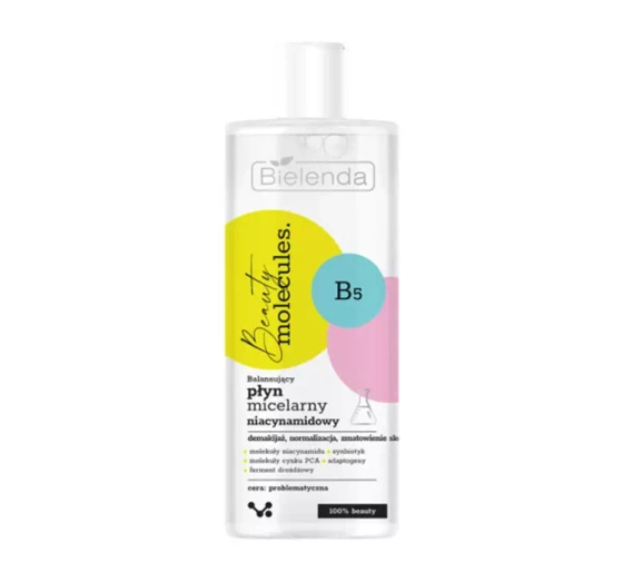 Bielenda Beauty Molecules niacynamidowy płyn micelarny 500 ml