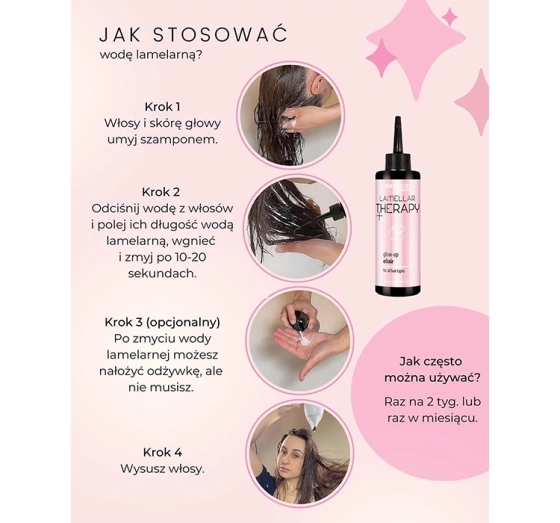 PROSALON PROFESSIONAL WODA LAMELARNA DO WŁOSÓW 200ML
