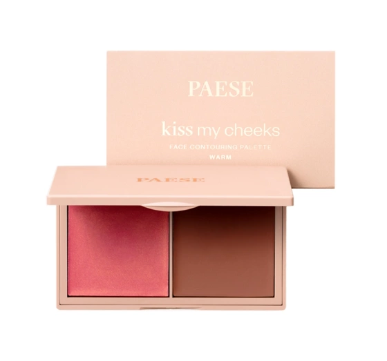 Paese Kiss My Cheeks kremowa paletka do konturowania Warm 15 g