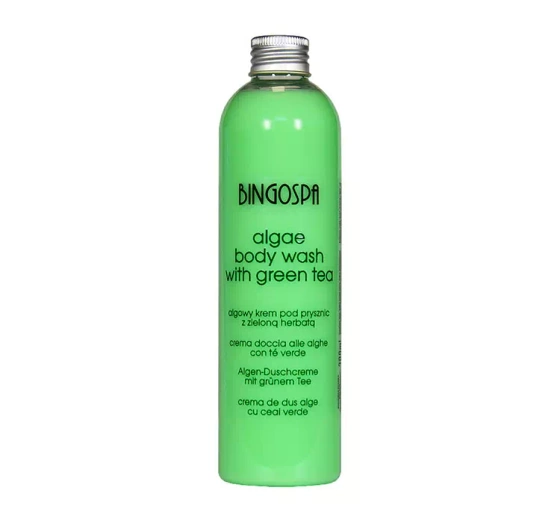 BingoSpa algowy krem pod prysznic z Zieloną Herbatą 300 ml