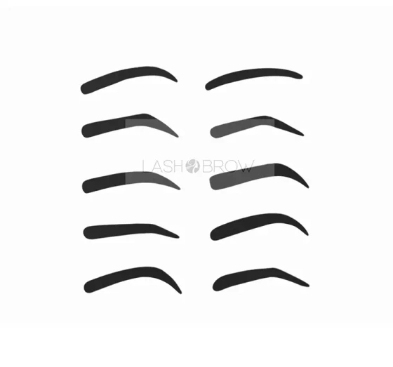 Lash Brow stempel do brwi Średni Brąz 1g