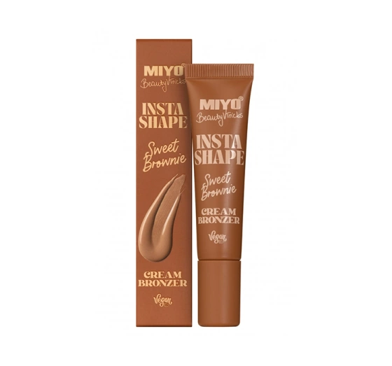 Miyo Insta Shape bronzer w kremie Sweet Brownie 15ml