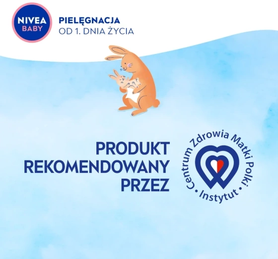 NIVEA BABY Soft&Cream chusteczki nawilżane biodegradowalne 4 x 57 sztuk