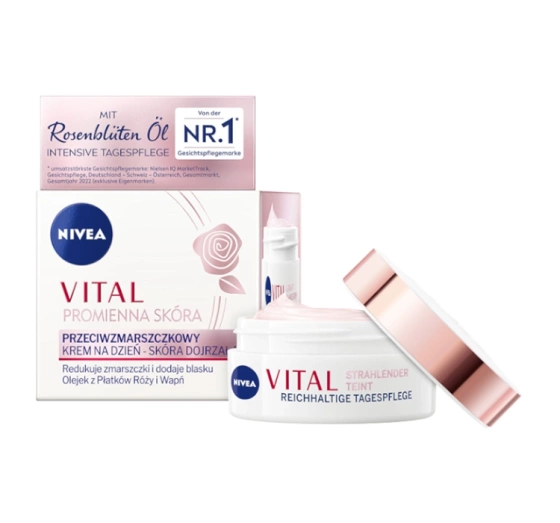 NIVEA Vital przeciwzmarszczkowy krem na dzień 50 ml