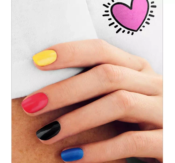 SALLY HANSEN MIRACLE GEL KEITH HARING LAKIER DO PAZNOKCI 926 SKETCHED IN STONE 14,7ML