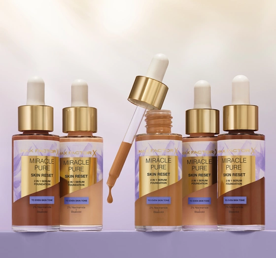 Max Factor Miracle Pure Skin Reset podkład-serum do twarzy 40-60 Light 30 ml