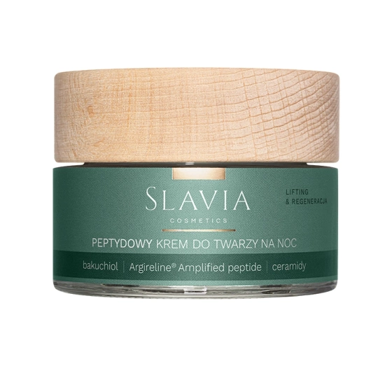 SLAVIA COSMETICS PEPTYDOWY KREM DO TWARZY NA NOC 50ML