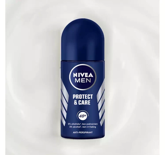NIVEA MEN Protect&Care antyperspirant roll-on dla mężczyzn 50 ml